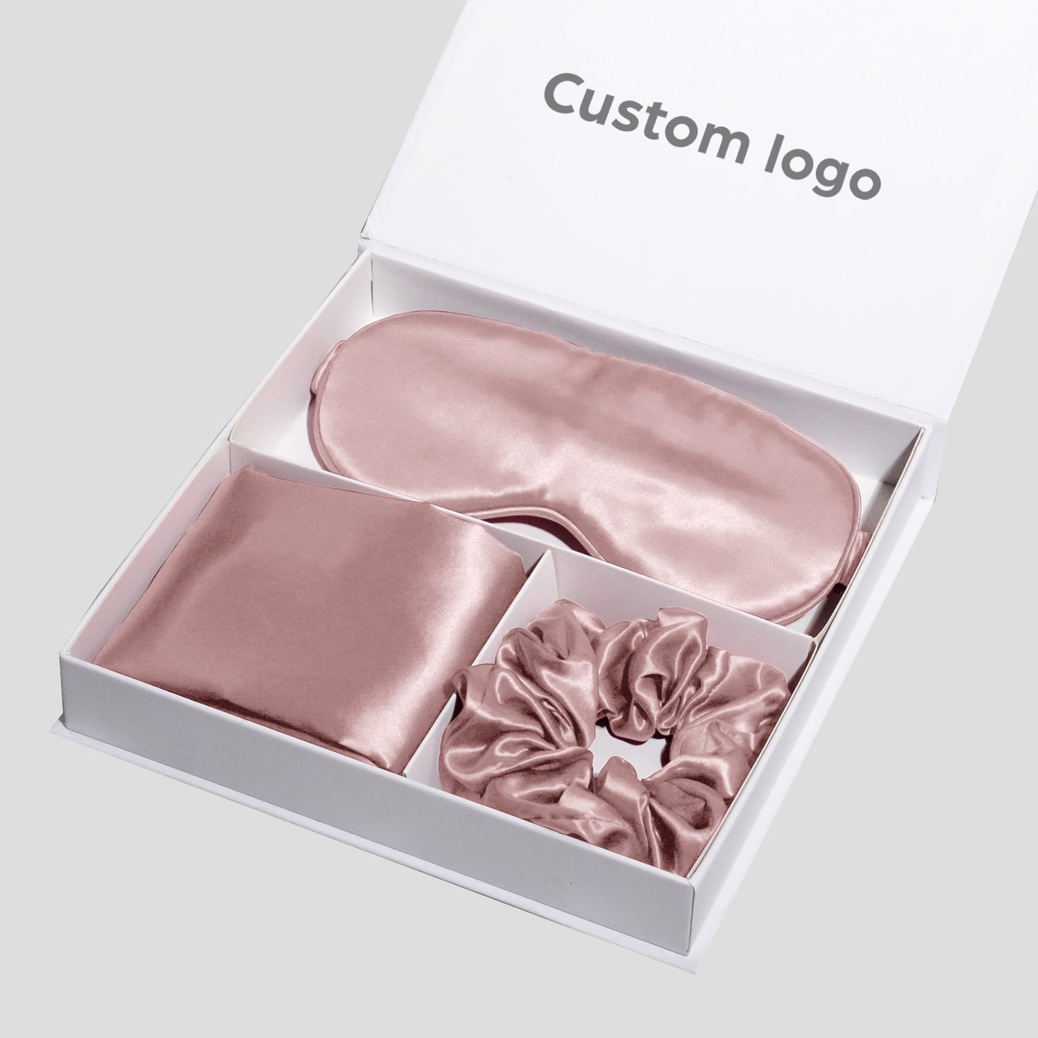 Luxury Gift Set Custom Logo 16/19/22 MM 100% Silk Pillowcase and Mulberry Silk Eye Mask With Satin Bonnet Silk Pillowcase Set