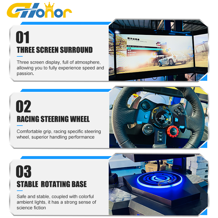 Erleben Sie den Nervenkitzel des VR-Rennsimulators mit G-Honor
