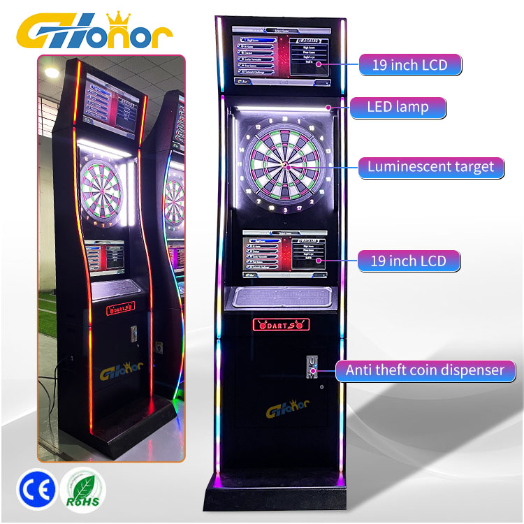 Premium-Münzgesteuerte Darts-Maschine für Unterhaltungsstätten