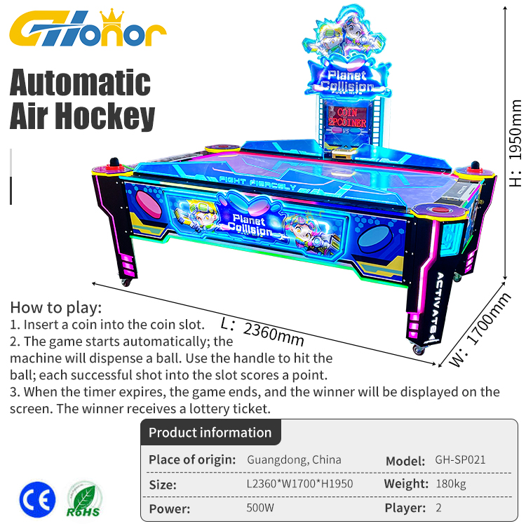 Hochwertiger elektrischer Air-Hockey-Tisch für ultimativen Spaß