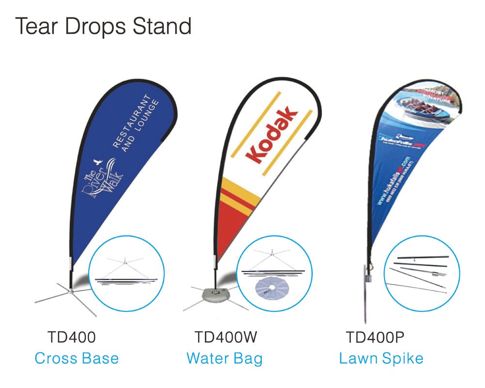 Tear Drops Stand