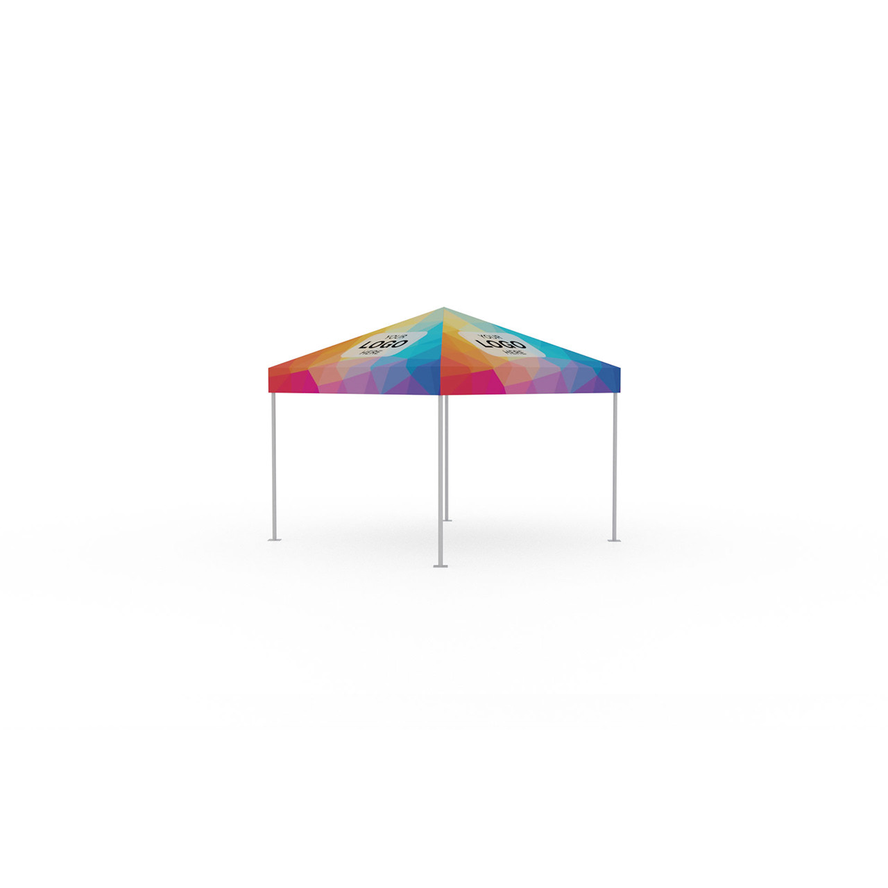 10' x 10' Classic Series Frame Tent Full Digital Print, Complete