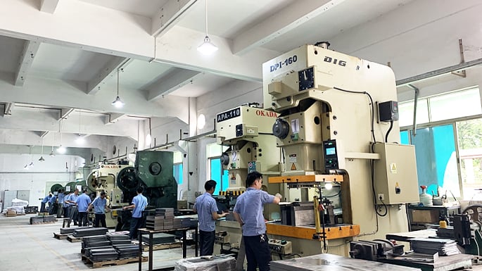 Stamping workshop