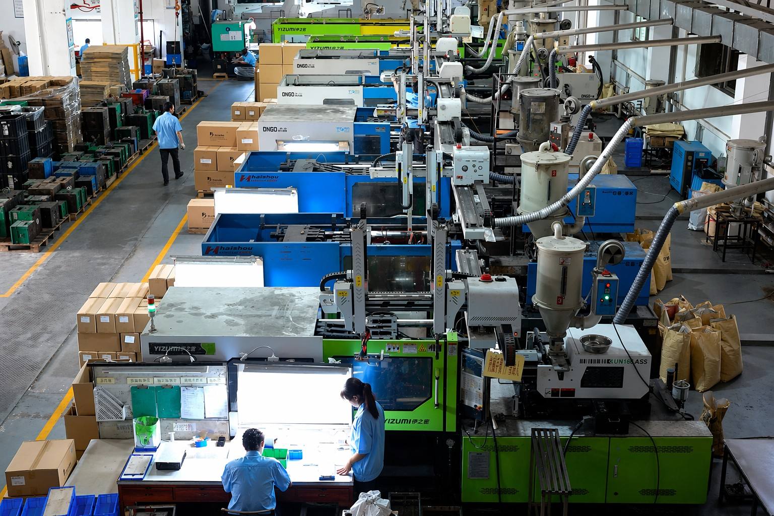 Injection Molding Workshop Tour – Precision Plastic Parts Manufacturing 