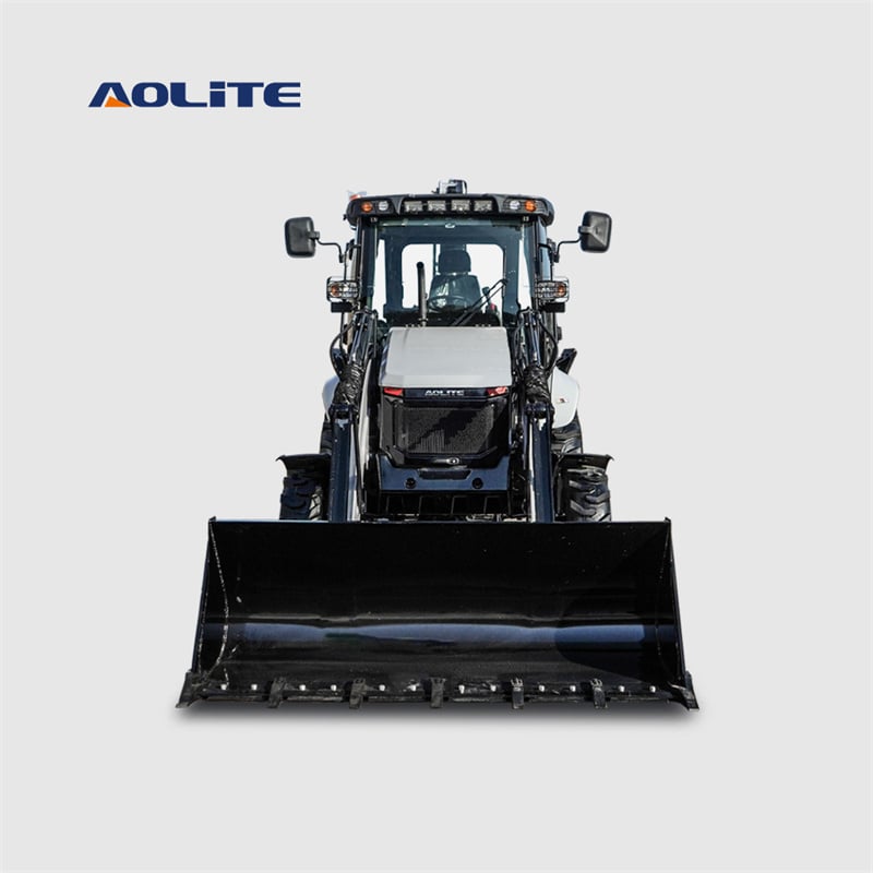 AOLITE BL90 hydraulic backhoe loader 2.5ton 4x4 wheel loader with backhoe