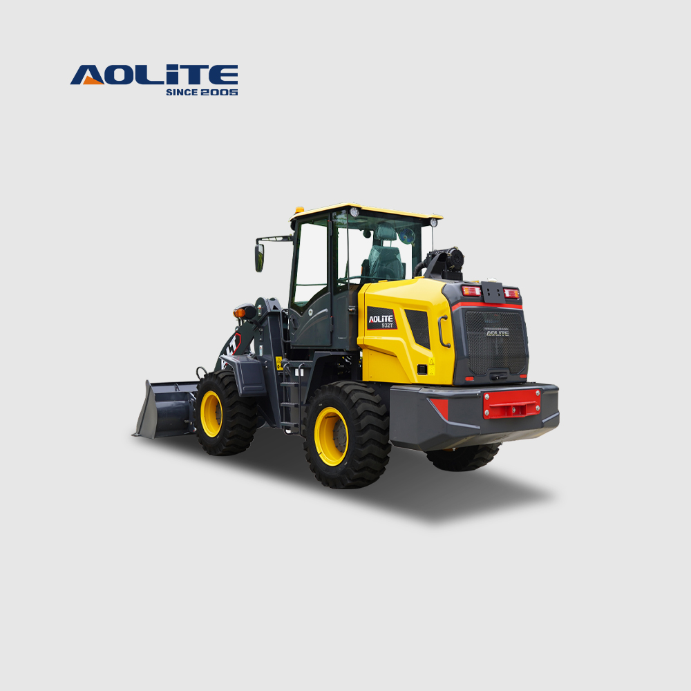 AOLITE 932T diesel 4-wiel aandrywing 2,0-ton masjien met geartikuleerde voorste wiel-laaier