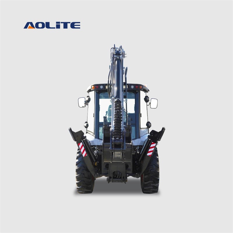 AOLITE BL90 hydraulic backhoe loader 2.5ton 4x4 wheel loader with backhoe