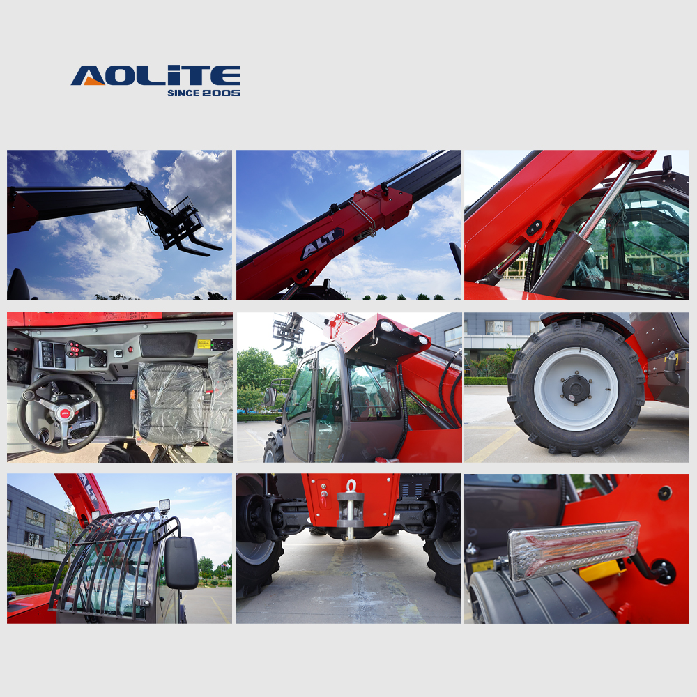AOLITE TH3507 high quality telehandler telescopic handler 3.5 Ton forklift telescopic