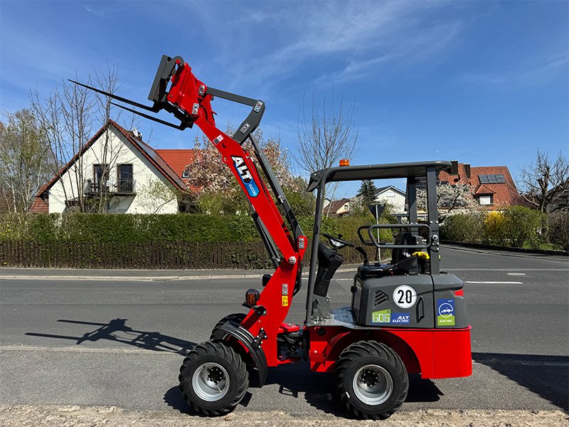 AOLITE Electric Loader Passes EU CE Certification Noise Test