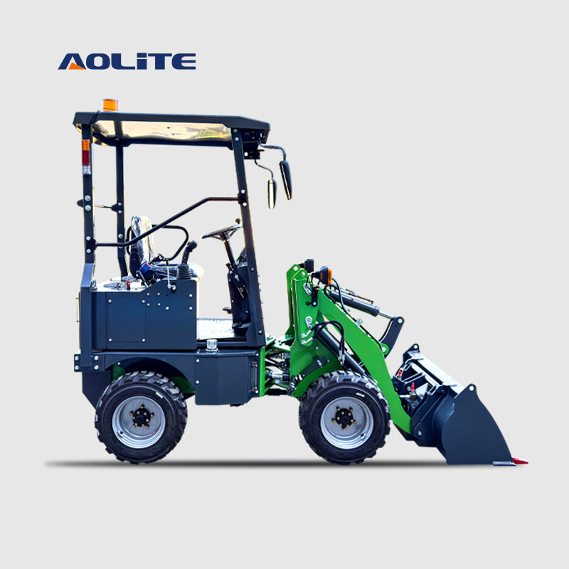 AOLITE 605C compact diesel 500kg wheel loader 0.5ton small mini front end loader