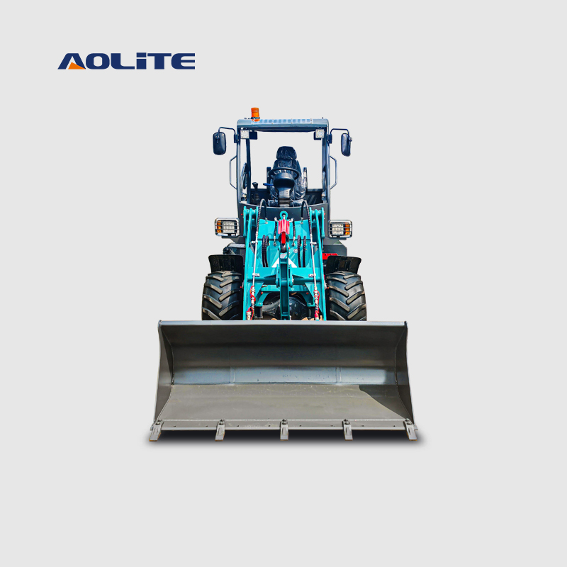 AOLITE E612 electric wheel loader new energy 1200kg rated load new design front end loader