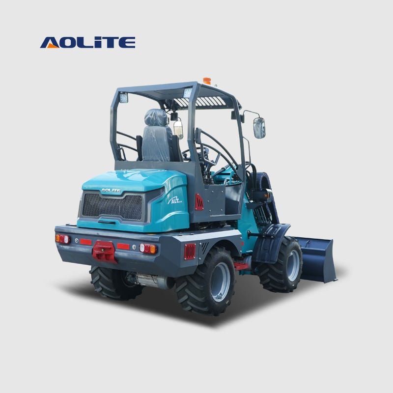 AOLITE ETL1200 electric mini telescopic loader new energy 100% battery power