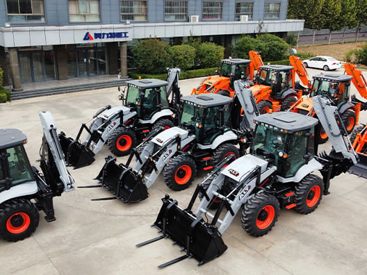 AOLITE backhoe loaders official enter European markets with EU stage V engine