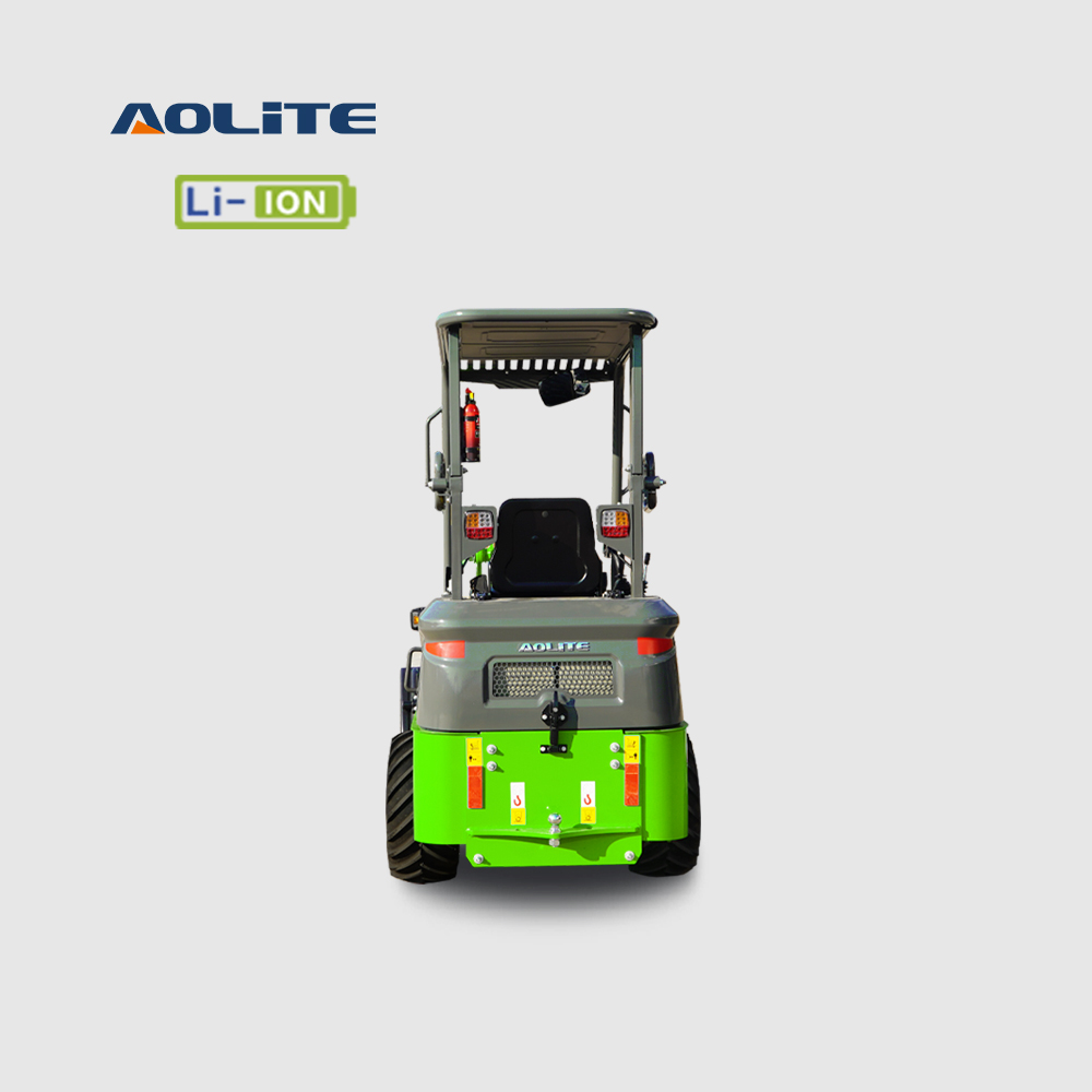 AOLITE E606Pro LiFePO4 Lithium battery electric loader 0.6ton mini front end compact wheel loader