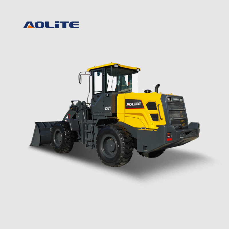 AOLITE 635T compact diesel 3500kg wheel loader 3.5ton front end loader