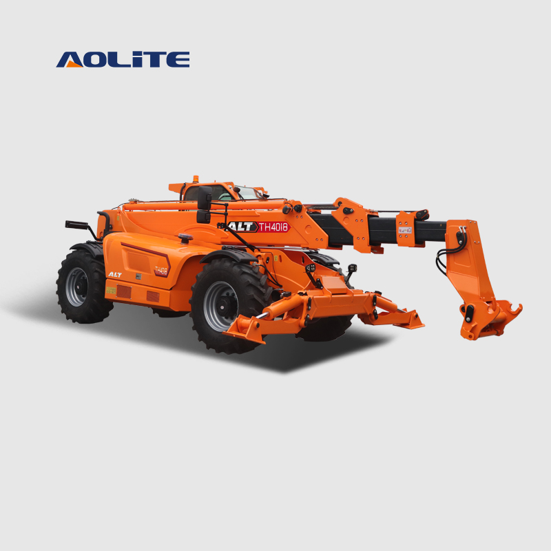 AOLITE TH4018 factory telescopic wheel loader lift rod telehandler telescopic loader