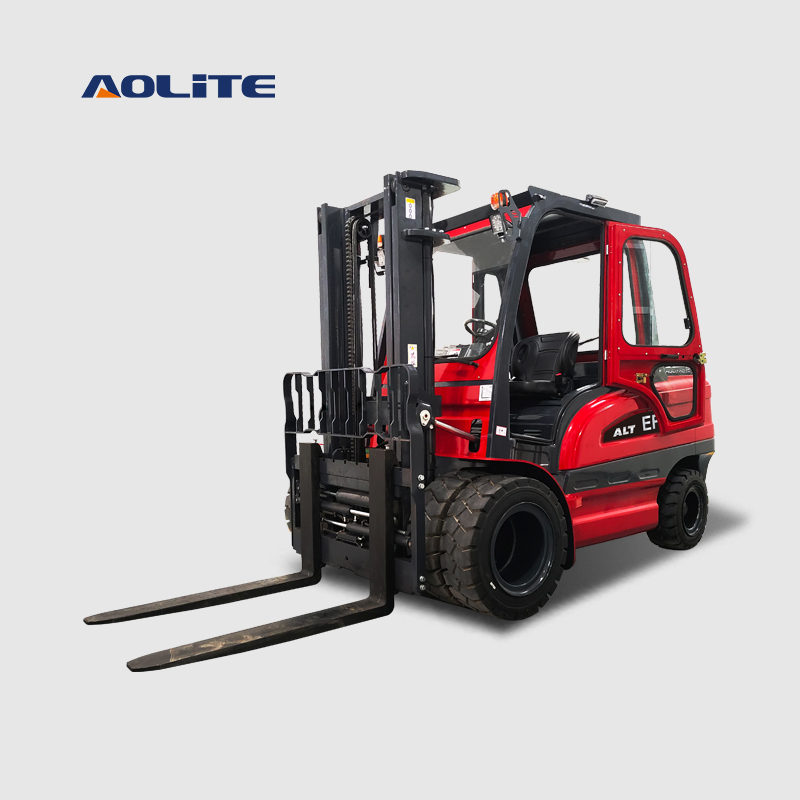 AOLITE EF50 china 100% battery electric forklift 5.0ton 5000kg alt new energy lithium electric forklift 