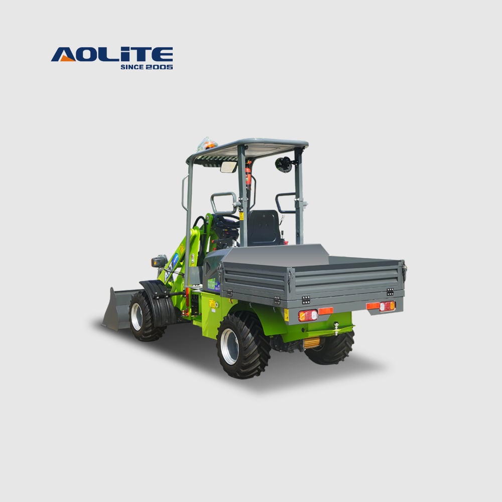 AOLITE EU606 compact electric 600kg rear dumper loader
