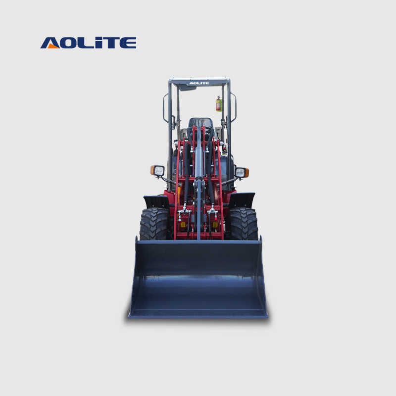 AOLITE 608H compact diesel 600kg wheel loader 1ton front end loader