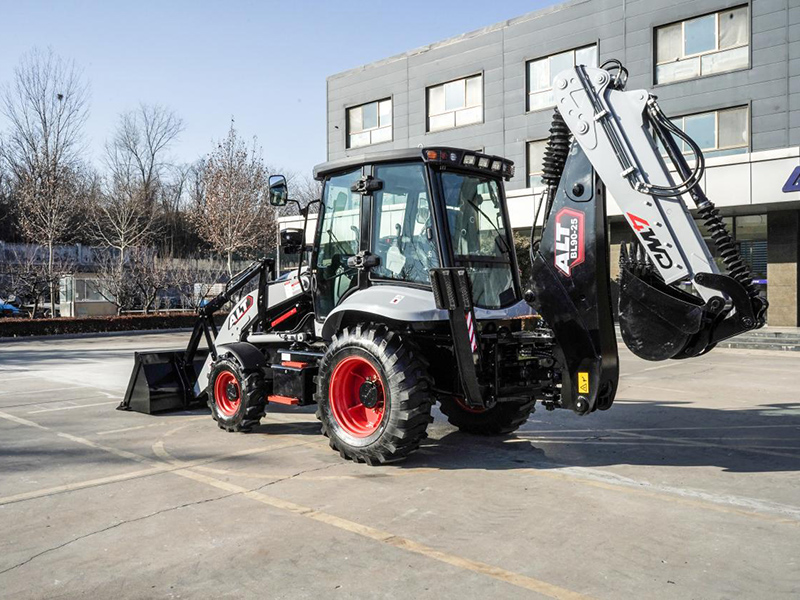 AOLITE Premium Backhoe loader Fully Equipped with CARRARO