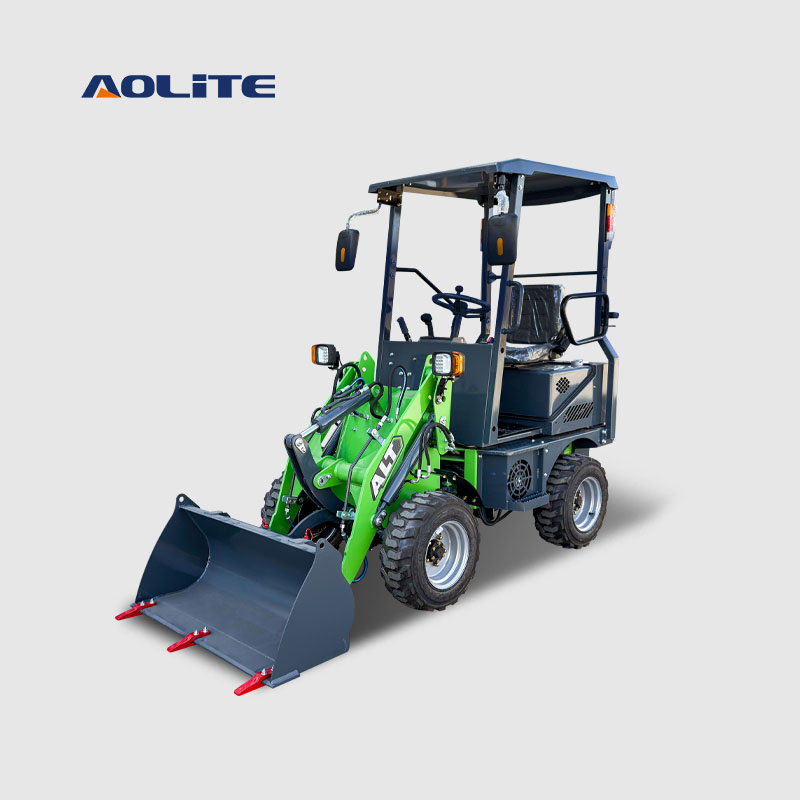 AOLITE 605C compact diesel 500kg wheel loader 0.5ton small mini front end loader