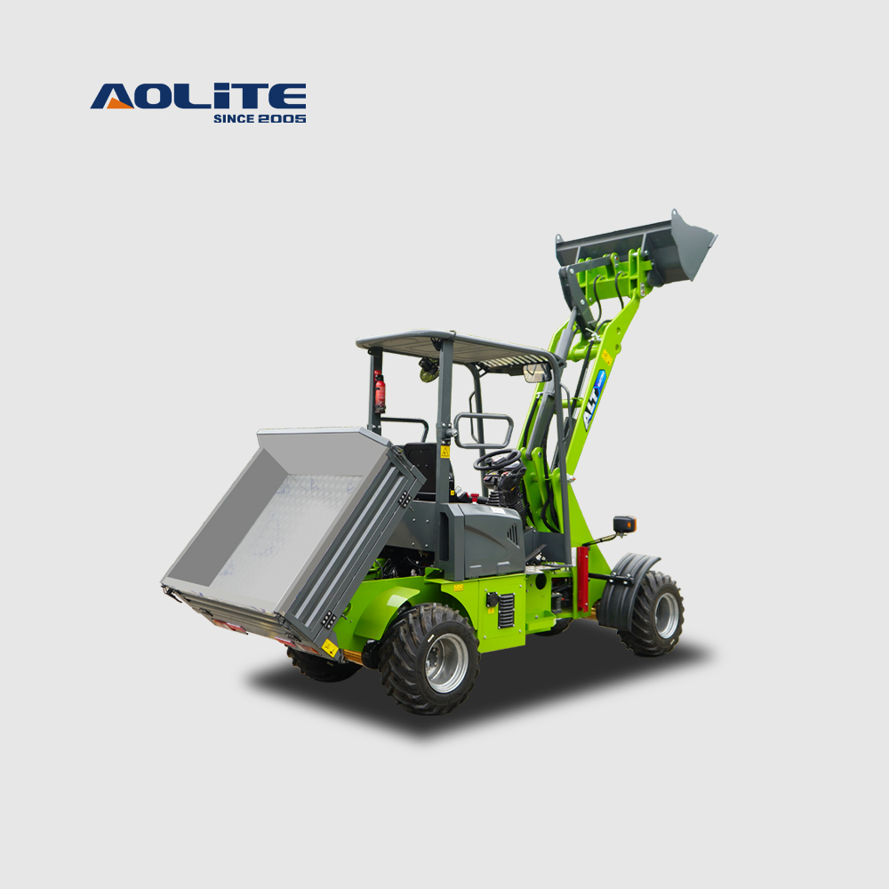 AOLITE EU606 compact electric 600kg rear dumper loader