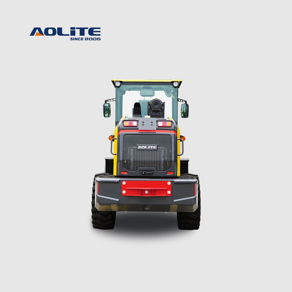 AOLITE 932T diesel 4-wiel aandrywing 2,0-ton masjien met geartikuleerde voorste wiel-laaier