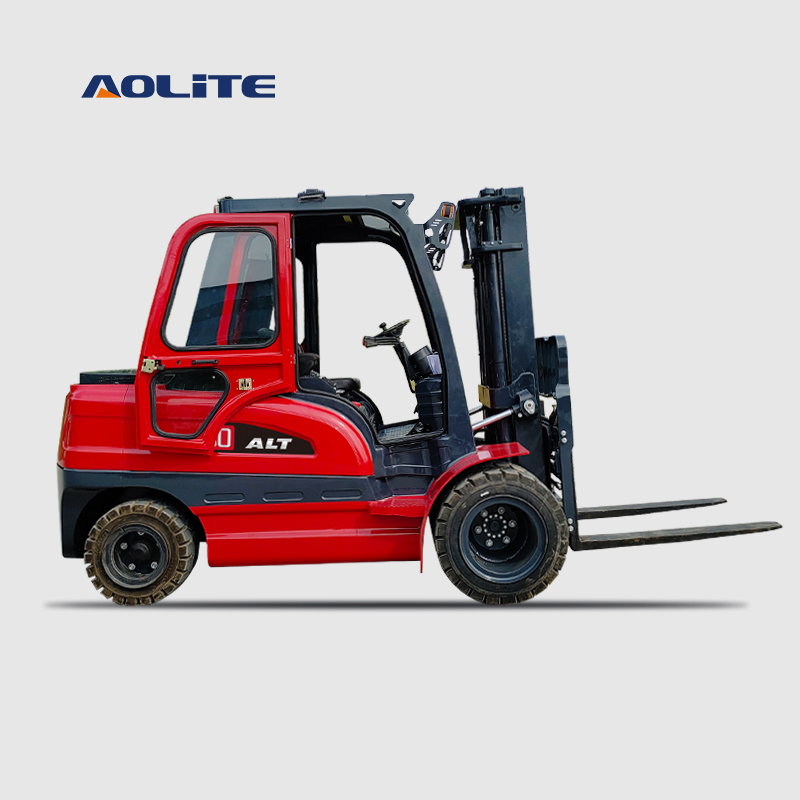 AOLITE EF50 china 100% battery electric forklift 5.0ton 5000kg alt new energy lithium electric forklift 