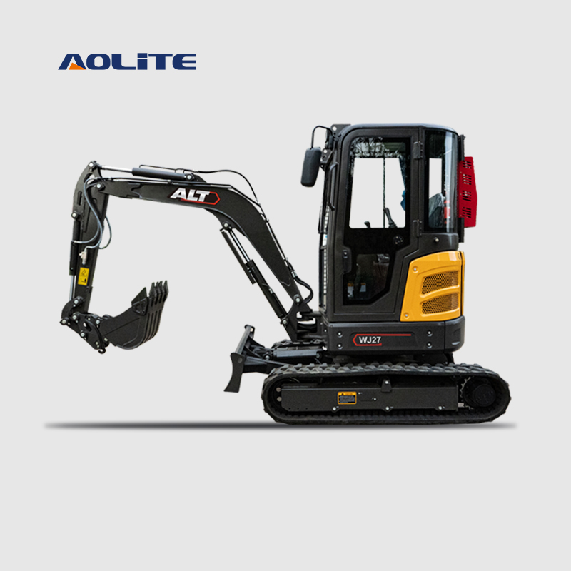 AOLITE WJ27 chinese good quality excavator high power hydraulic small excavator