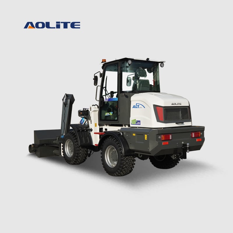 AOLITE 615 1.5 ton mini electric wheel loader with CE certification