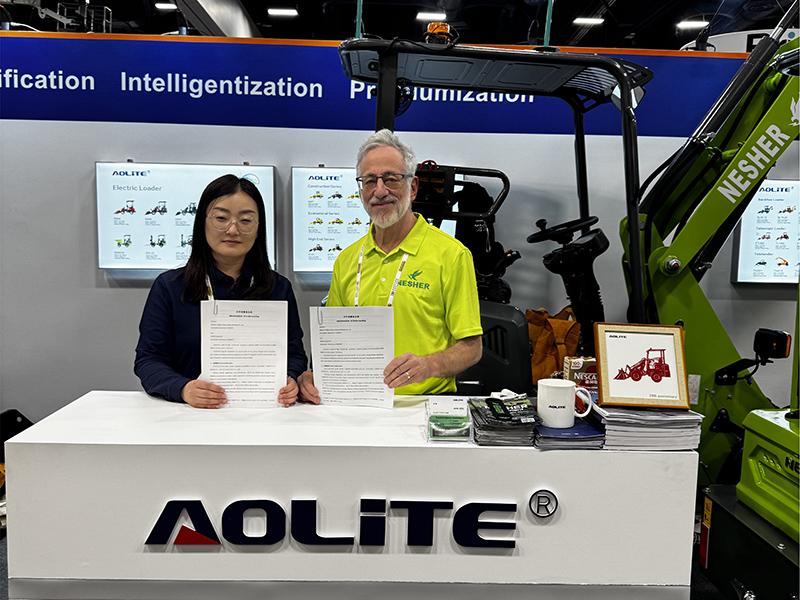Exhibition Highlights | AOLITE × NESHER Debut at US Expo: A Key Step for New Energy Machinery Going Global