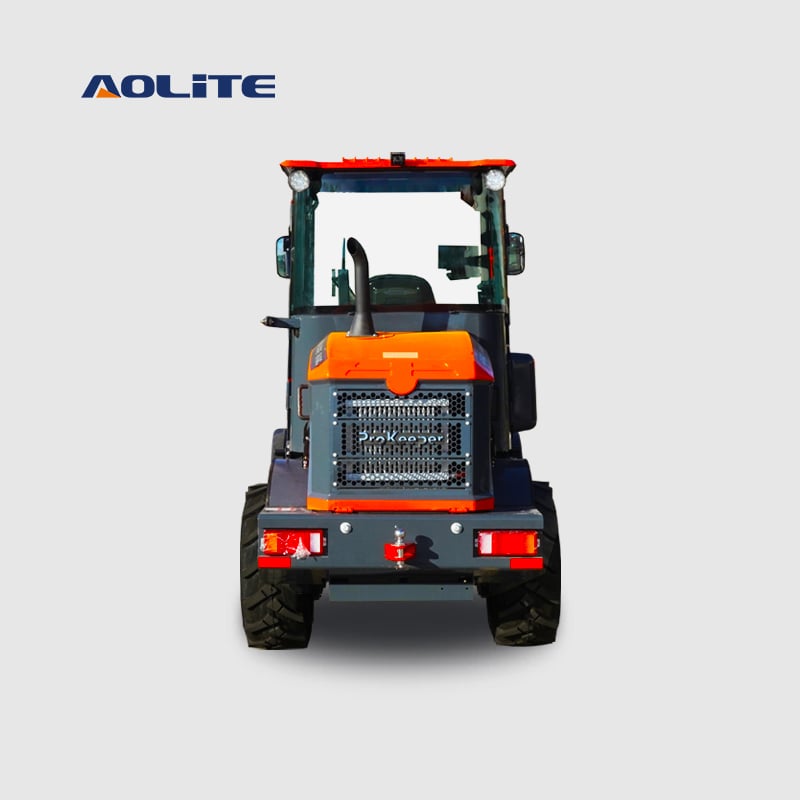 AOLITE 610C front end diesel 1000kg wheel loader 1.0ton compact loader