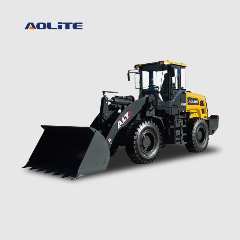 AOLITE 635T compact diesel 3500kg wheel loader 3.5ton front end loader