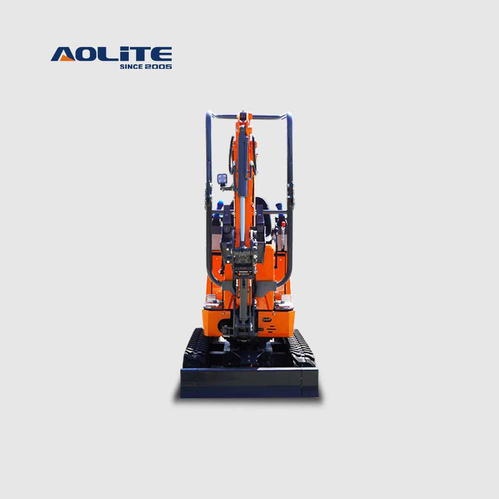 AOLITE EWJ12 electric mini excavator small digger lithium battery 1 ton