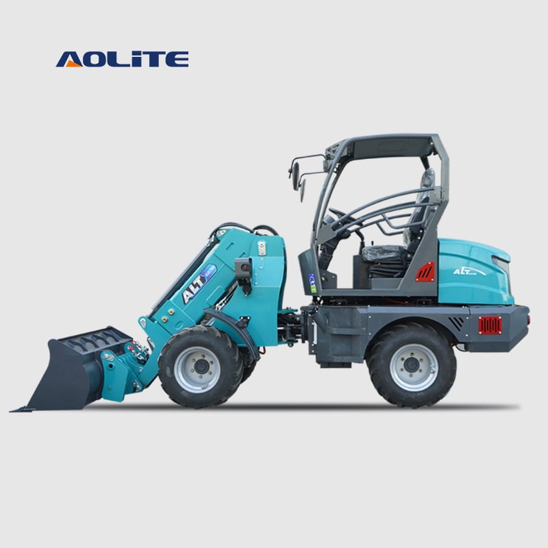 AOLITE ETL1200 electric mini telescopic loader new energy 100% battery power