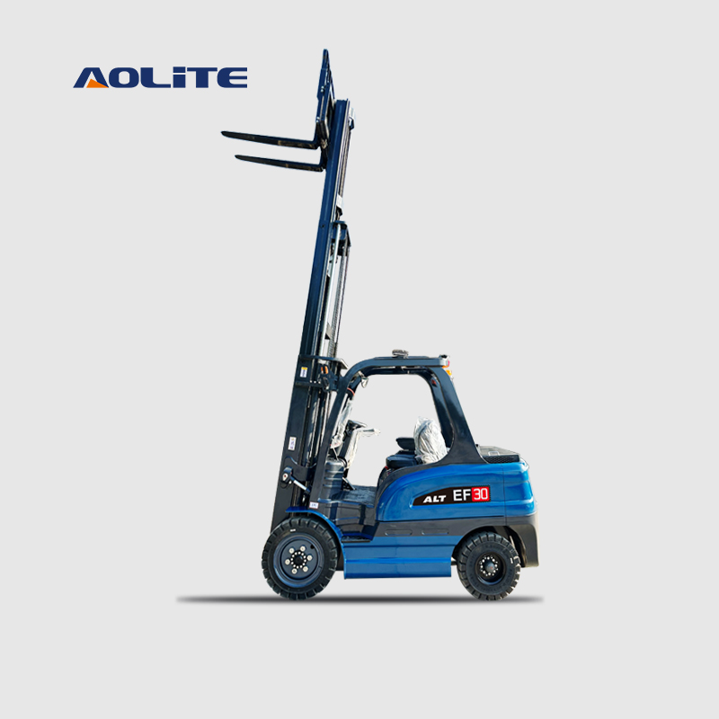 AOLITE EF30 electric forklift 3.0ton big power zero emission lithium-ion battery electric forklift