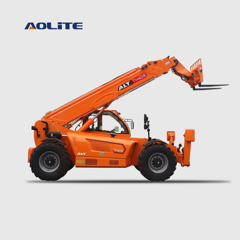 AOLITE TH4018 factory telescopic wheel loader lift rod telehandler telescopic loader