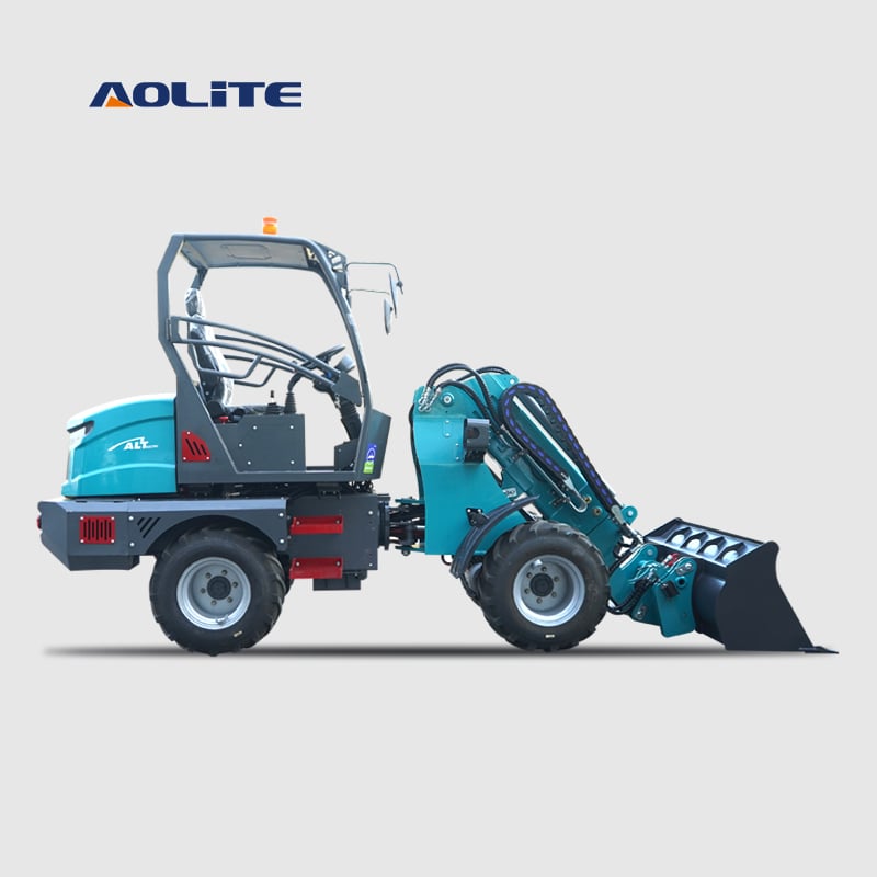 AOLITE ETL1200 electric mini telescopic loader new energy 100% battery power