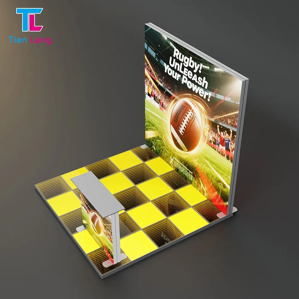Tianlang Abyss Floor 3M*3M: Peninsula Booth Product Highlight Zone