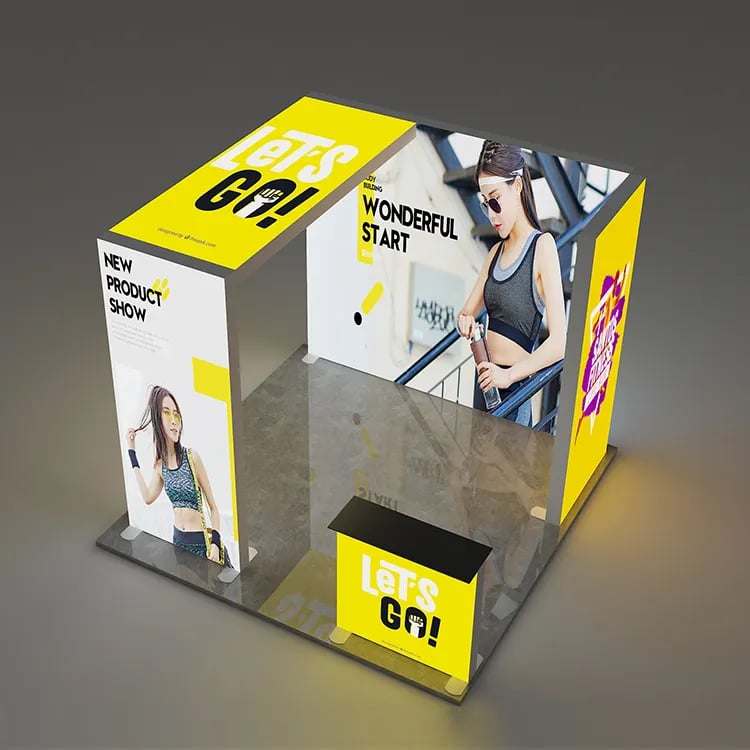 TIANLANG Exhibition Booth 3m×3m : Quick Setup for Events