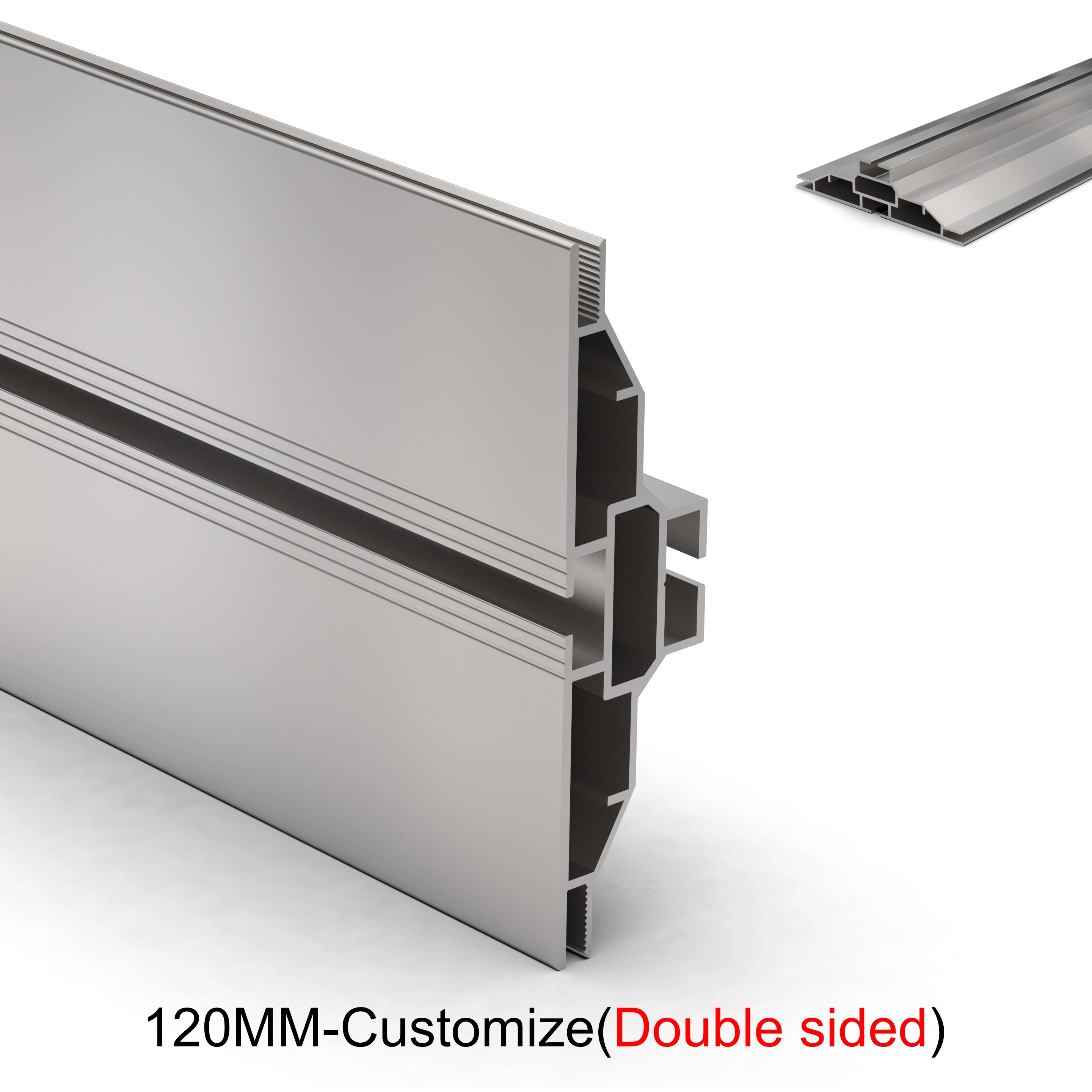 TIANLANG KD-120 Aluminum Profile : Corner Bracket Reinforced