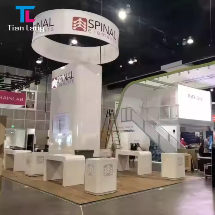 TIANLANG Hanging Light Box Booth: Overhead Display