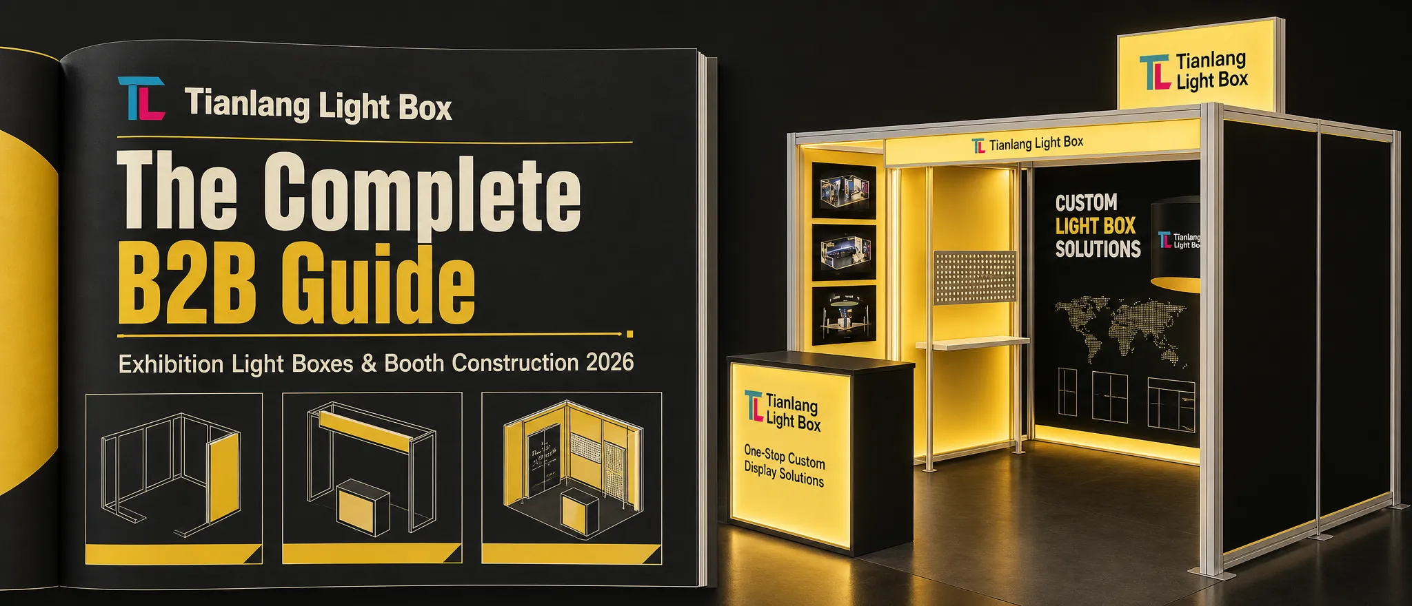 Exhibition Light Boxes & Booth Construction: The Complete B2B Guide for Global Sources Hong Kong 2026