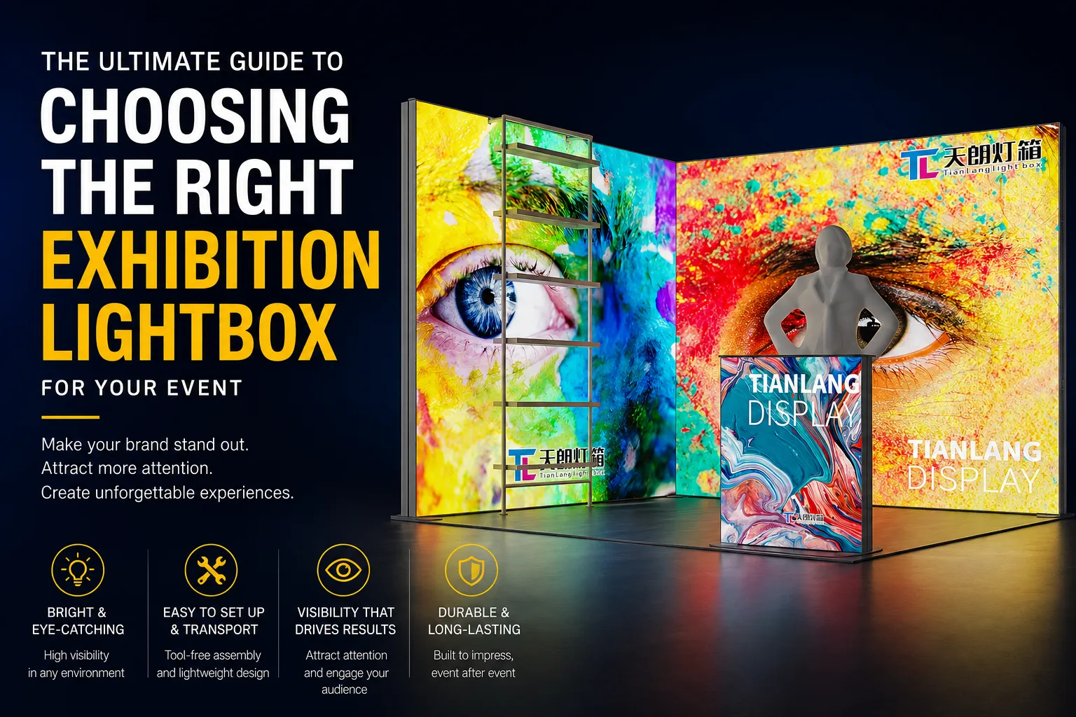 The Ultimate Guide to Choosing the Right Exhibition Lightbox for Your Event
