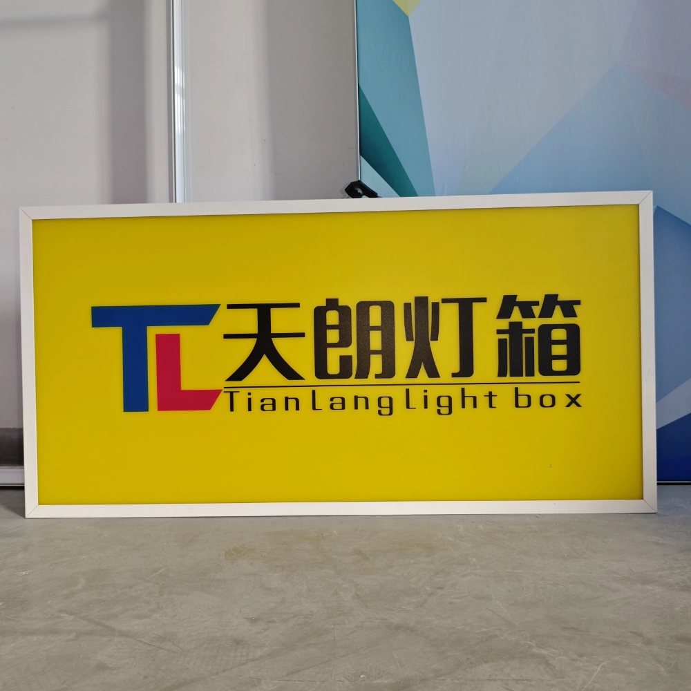 TIANLANG Acrylic backlit sign (8*4FT): Customizable and Versatile