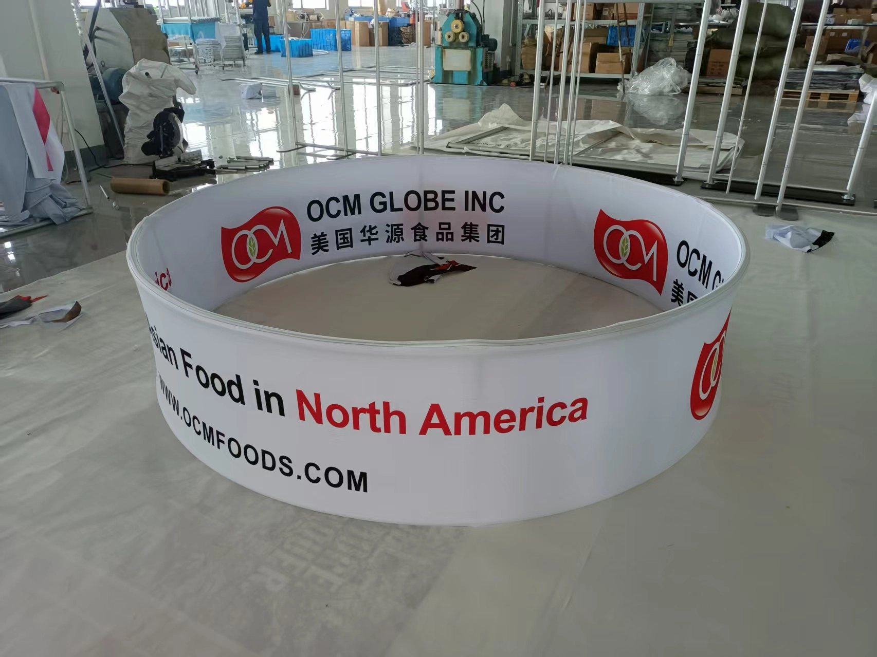 TIANLANG Hanging Light Box Booth: Overhead Display