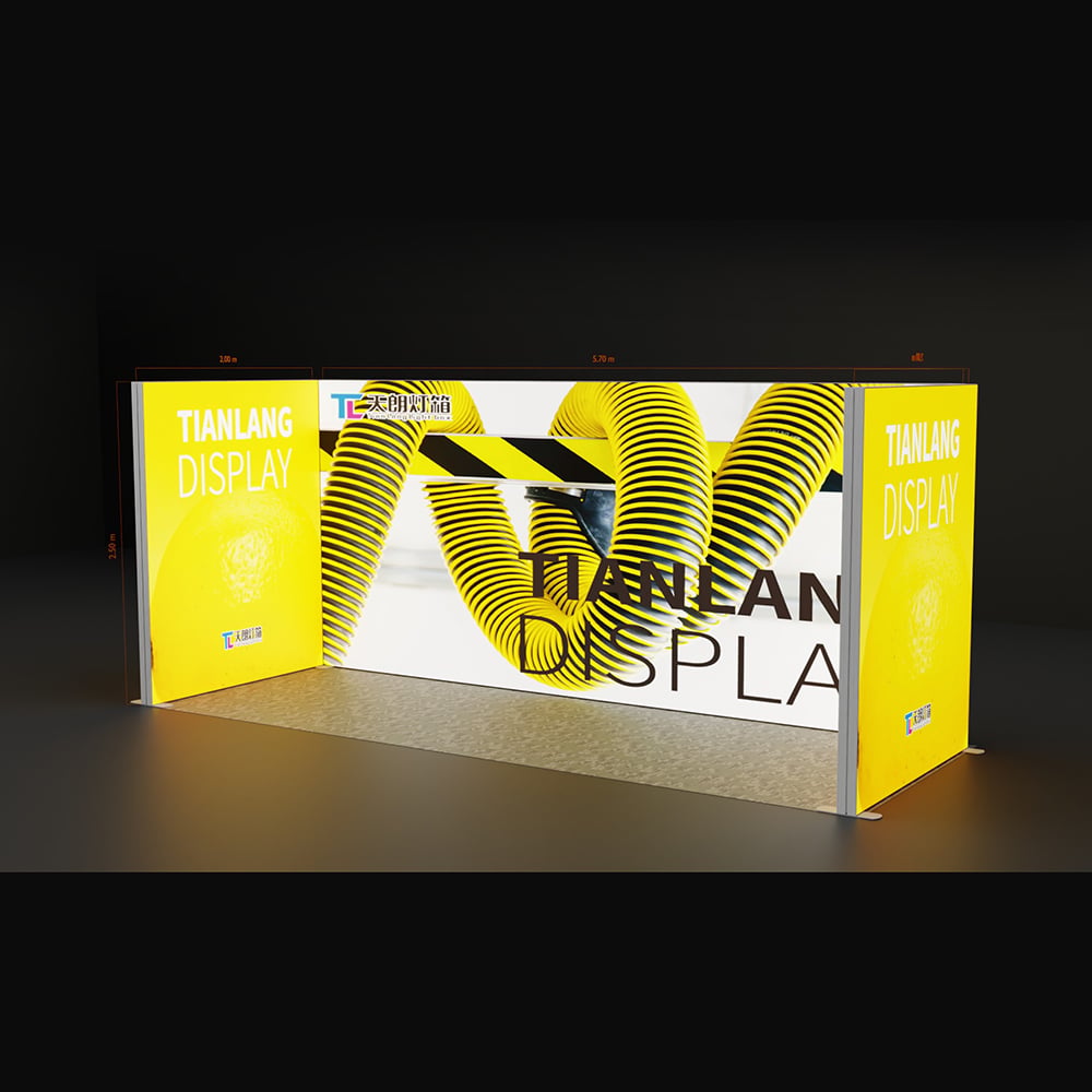 TIANLANG 6x2 LED Booth : Small Booth Solution