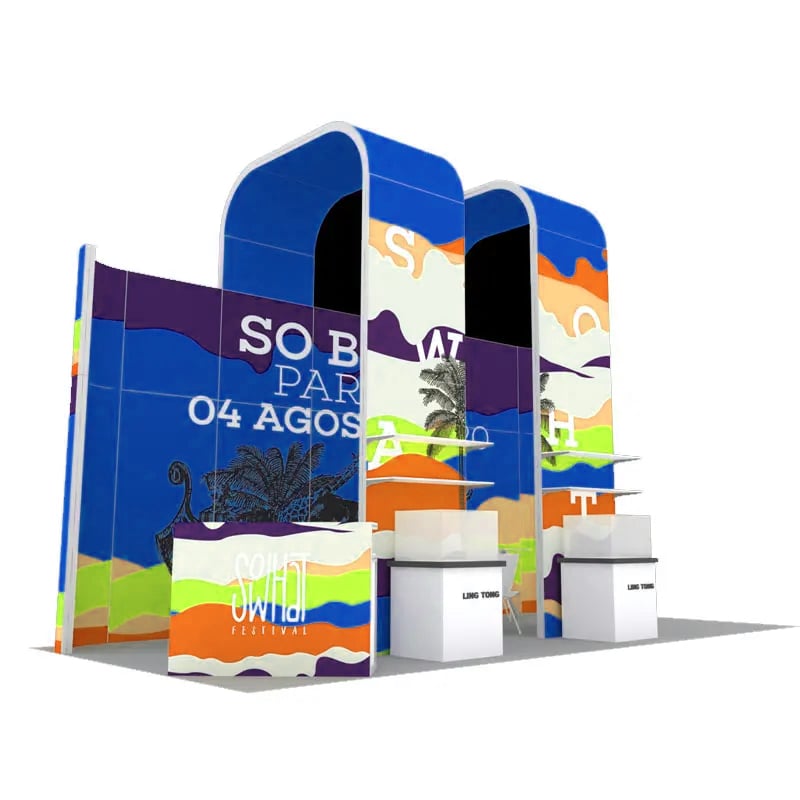 TIANLANG 62mm-A fabric frame system: Portable for Road Shows