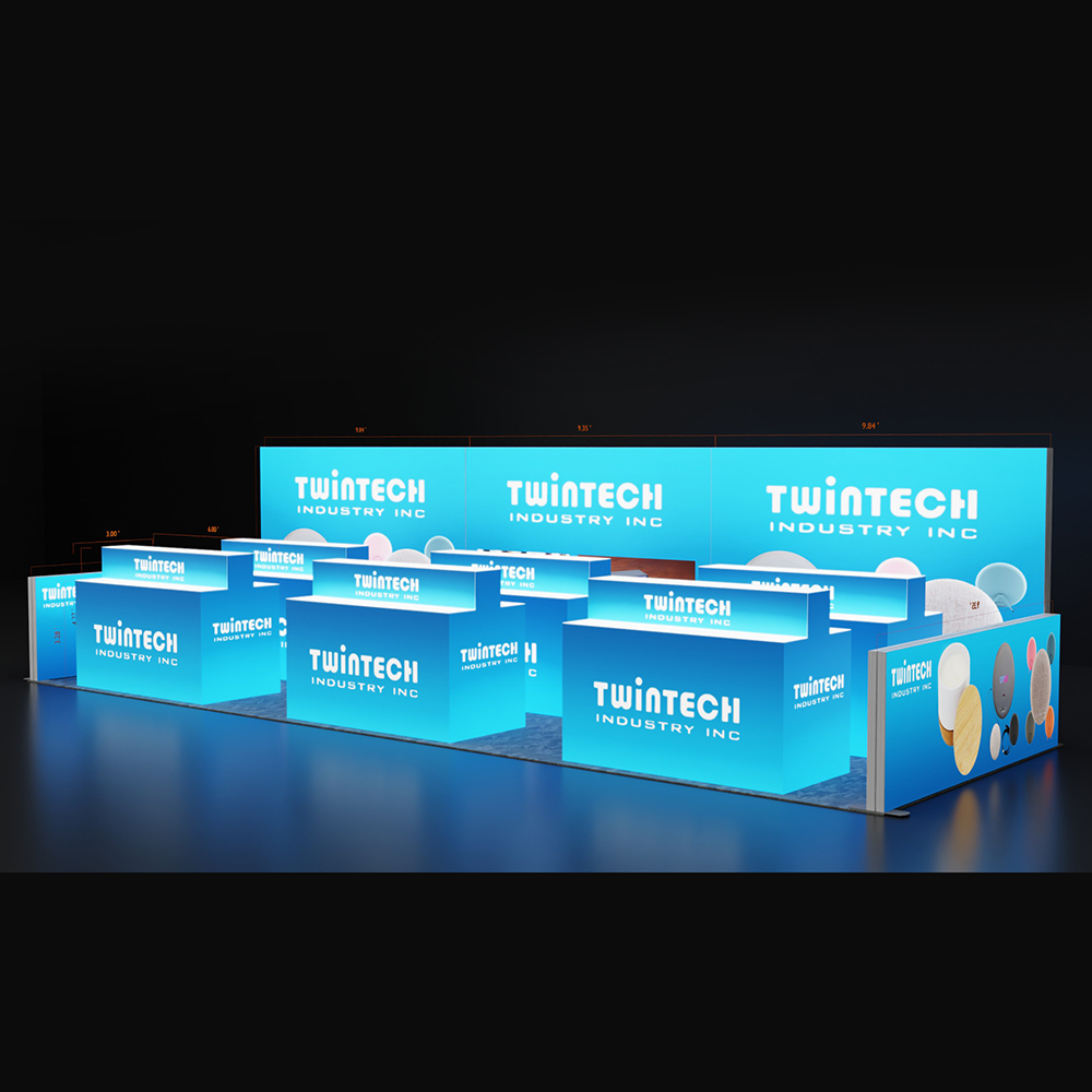 TIANLANG 30x10 Custom Booth : Tailored for Your Brand