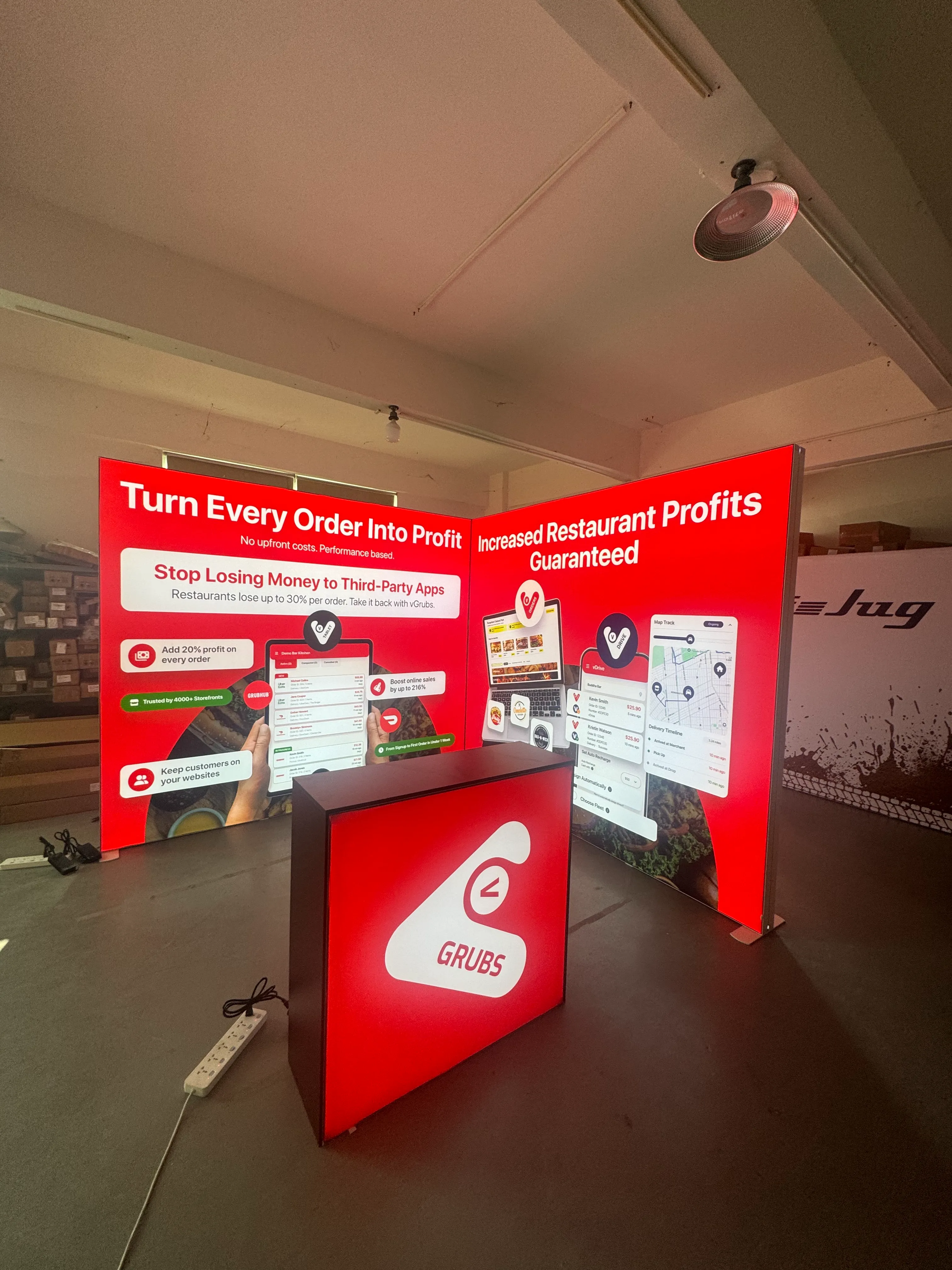 Exhibition Installation Test case picture display-3x3m Layout